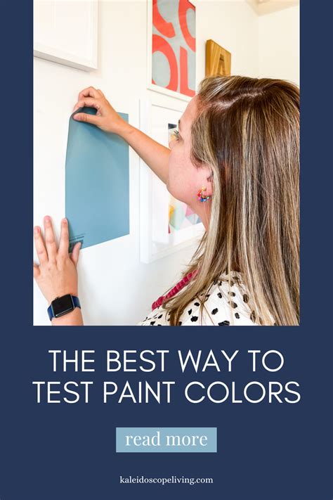 test paint color samples